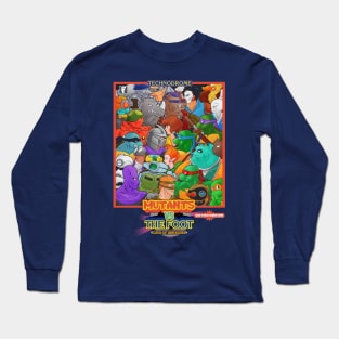 Mutants Vs The Foot Long Sleeve T-Shirt